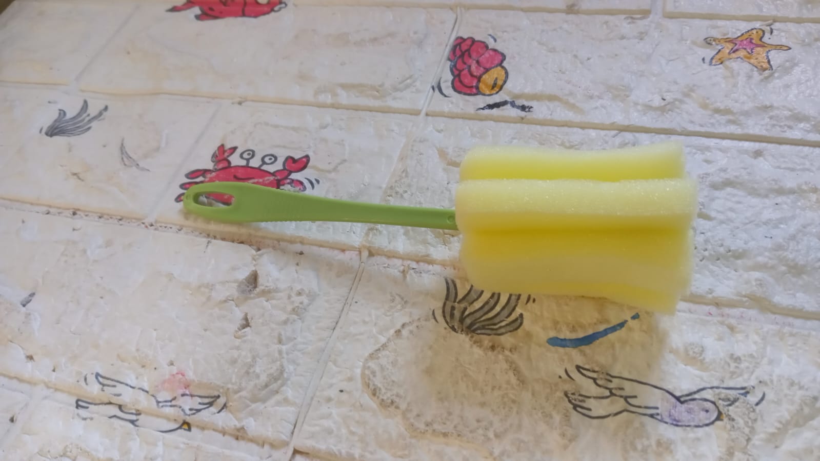 Sponge Head Household Kitchen Cleaning Tool (20Cm) - Image 7