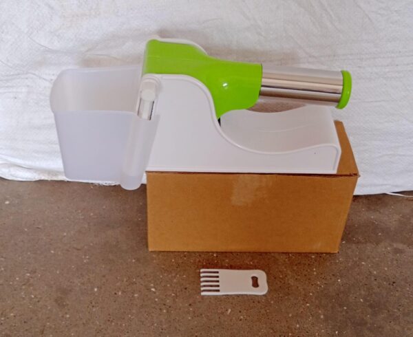Virgin Plastic French Fry Chipser, Potato Chipser / Potato Slicer with Container - Image 7
