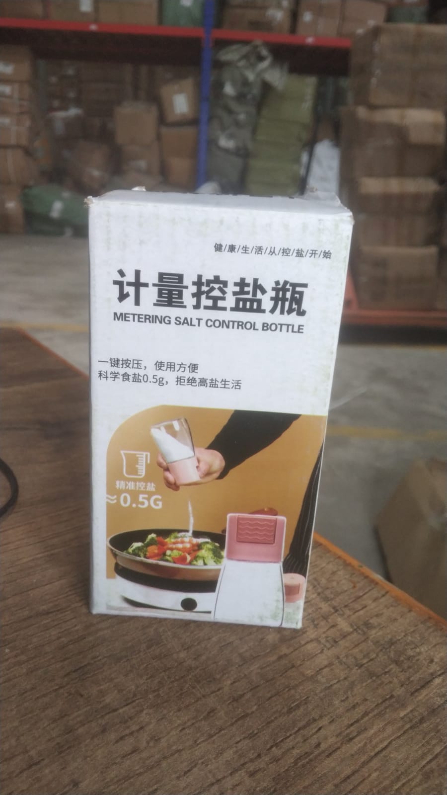 Glass Salt Bottle, Salt Dispenser, Glass Salt Shaker Pack of 1, (X301) - Image 9