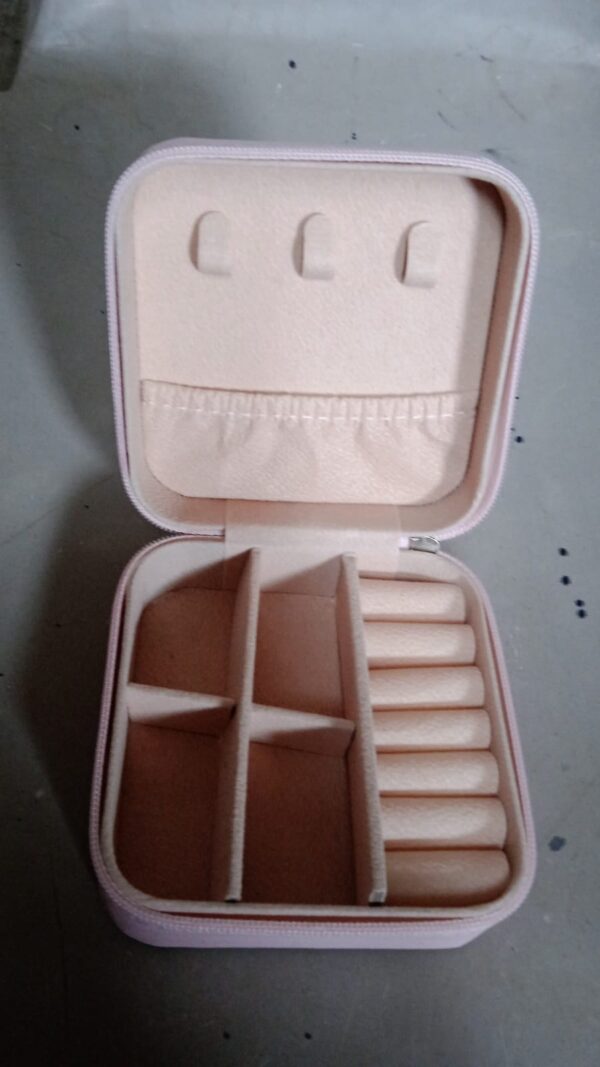 Mini PU Leather jewellery Box for Travel & Storage (X863) - Image 11