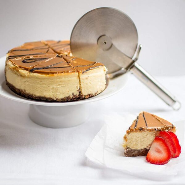 Stainless Steal Pizza Cutter Pastry Cutter Sandwiches Cutter (X924) - Image 2