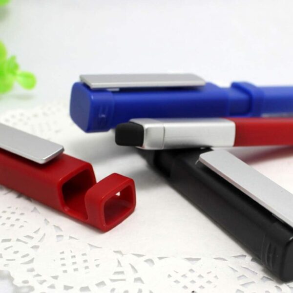 Pen-Shaped Phone Holder with Screwdriver Sets, Multi-Function Pen 4 in 1 Tech Tool Pen, Portable Phone Tools with Capacitive Stylus Ball Point Pen Mobile - Image 5