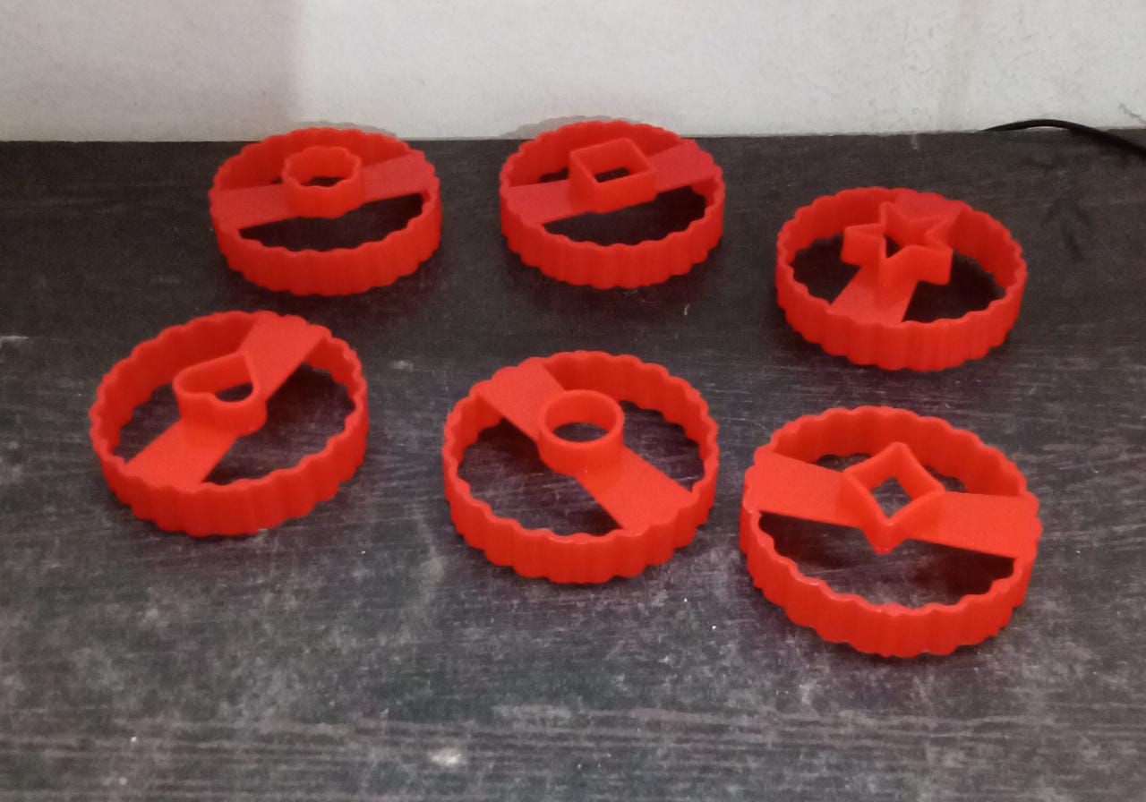 Cookie Cutters Set Plastic Easter Biscuit Cutting Tool for DIY Cake Decoration Fondant Biscuit Cookie Pastry Sandwich (6 Pc Set ) - Image 9