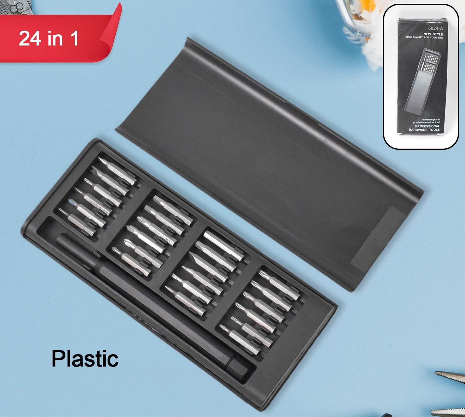 Plastic 24 In 1 Precision Screwdriver Plastic (MKK+X107)