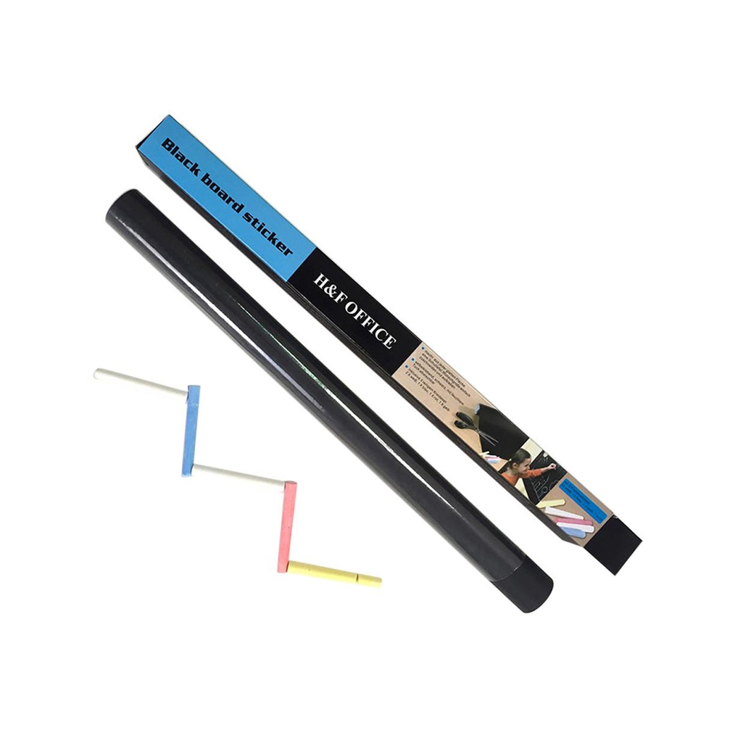 Blackboard Erasable Wall Sticker Chalkboard Sticker Removable Blackboard Wall Stickers Mural For Kids Room (X280) - Image 2