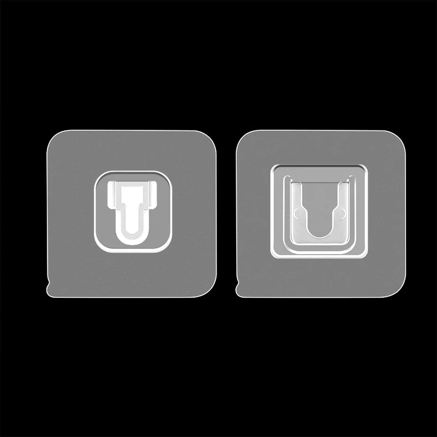 Magic Adhesive Plastic Wall Hooks Heavy Duty Hooks (Pack Of 20) (X24)