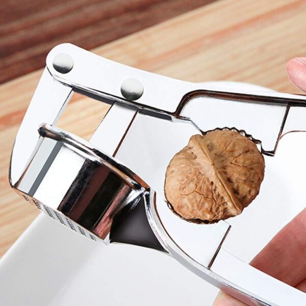 2 In1 Garlic Masher Premium Garlic Press  Walnut Cracker Opener (1 Pc) (X726) - Image 4