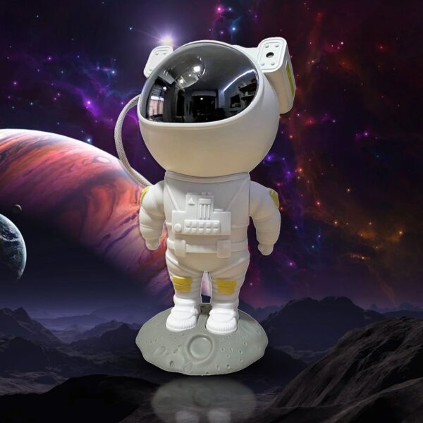 Robot Sky Space Stars Light Astronaut Galaxy Projector Night Lamp Bedroom Kids (X526)