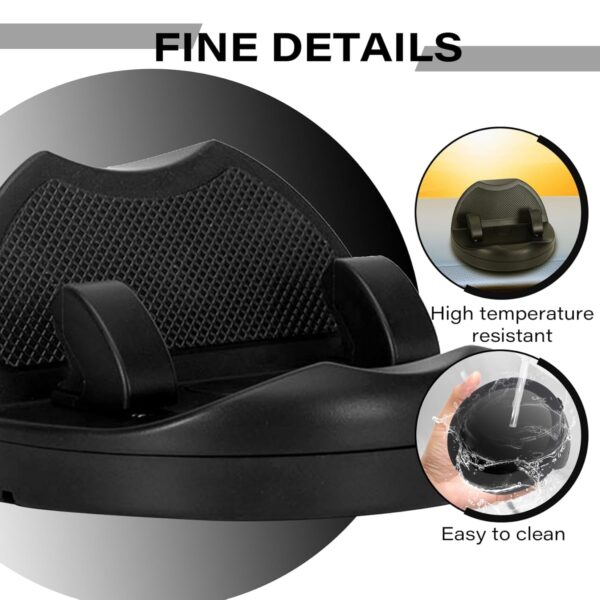 2 In 1 Car Anti-slip Mat Phone Holder Non Slip Sticky Phone Mount Holder (1 Set) (X954) - Image 5