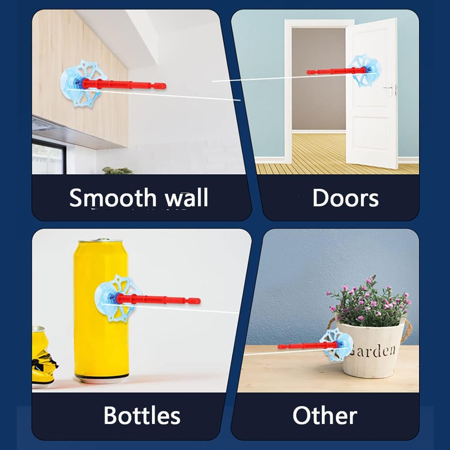 Web Shooter Toy For Kids Fans Launcher Wrist Gloves Toys For Kids Boys Superhero Gloves Role-play Toy Cosplay Sticky Wall Soft Bomb Funny Childrens Educational Toys (X674) - Image 4