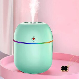 Portable Lighting Mini Humidifier Usb Personal Desktop Cool Mist Humidifiers (250 Ml) (X319)