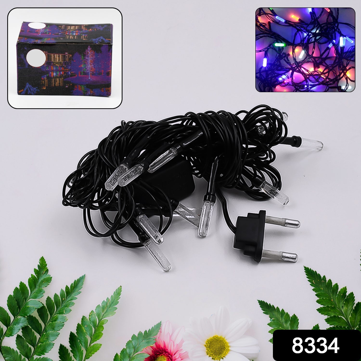 MKK-17- Festival 3 Meter Festival Decoration LED String Light, Diwali Light for Indoor and Outdoor Uses in All Occasion Birthday Multi Colour Light (3Mtr) - Image 2