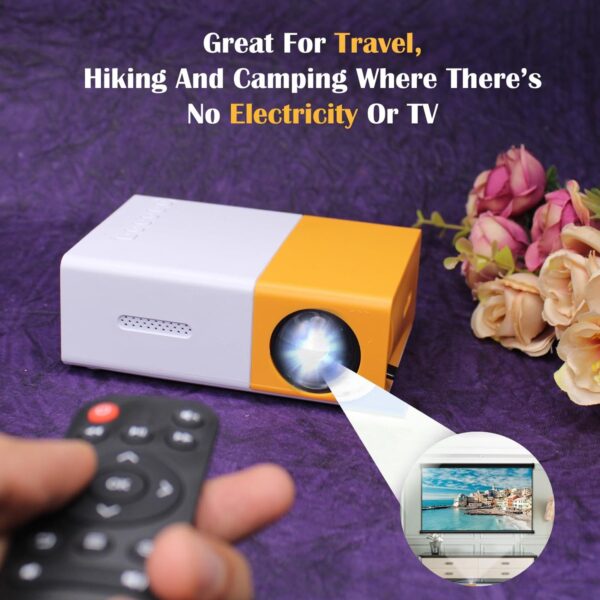 Mini Movie Projector Lcd Screen (1 Pc) (X968) - Image 2