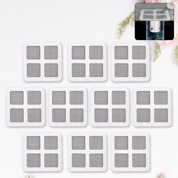 Drain Patch Adhesive Stickers (10*10 Cm  10 Pcs Set) (X209)