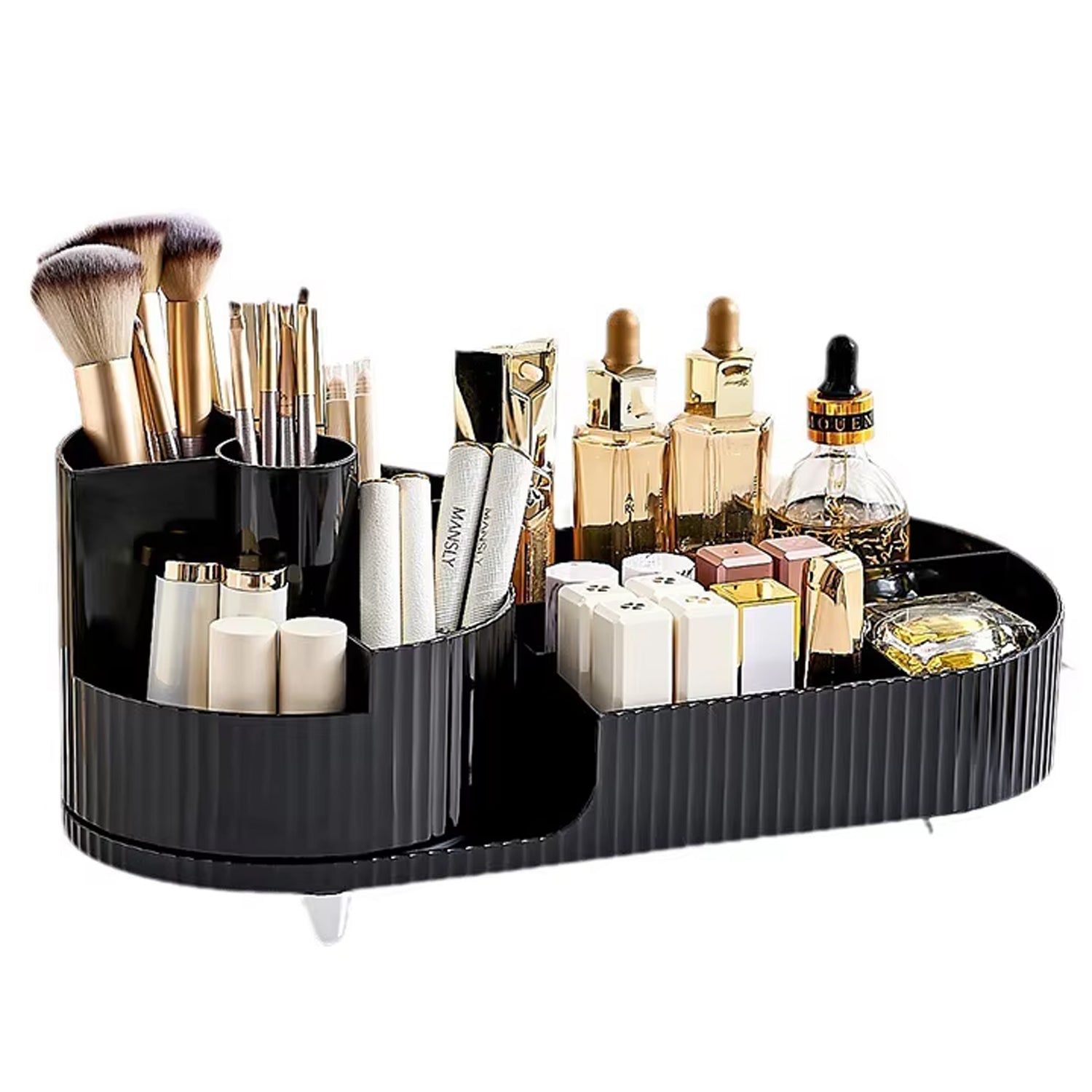 Multi Compartment Cosmetic Make Up Organizer Dressing Table (1 Pc Mix Color) - Image 5