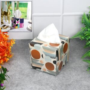 Tissues Cube Box  Stylish And Practical Tissue Holder (50 Pcs Set Approx) (X316)