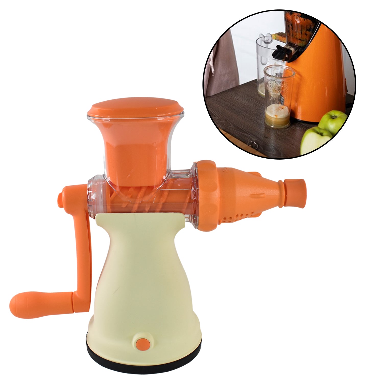 Apex Manual Carrot And Fruit Juicer Heavy-duty (1 Pc With Glass) (X1099) - Image 3