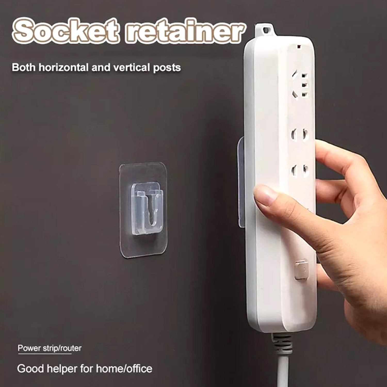 Magic Adhesive Plastic Wall Hooks Heavy Duty Hooks (Pack Of 20) (X24) - Image 2